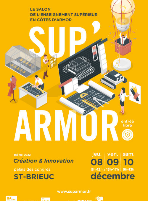 Salon sup’Armor : 8,9 et 10 décembre 2022