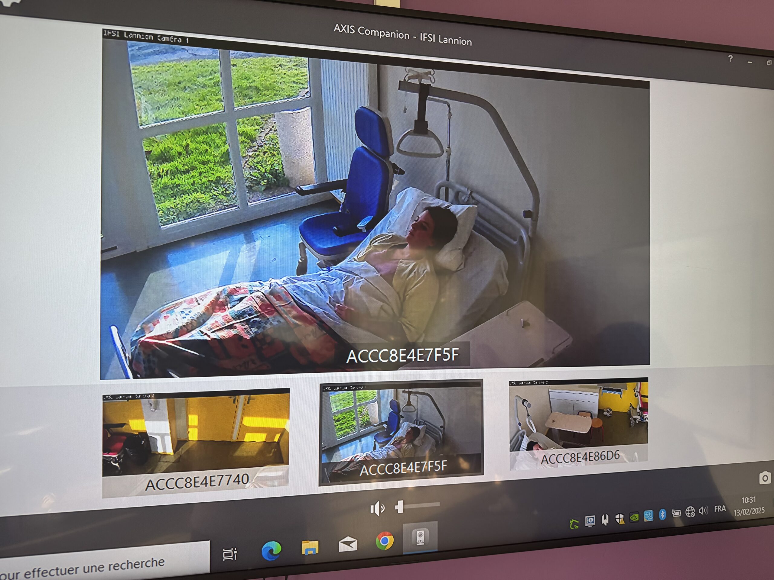 Séance de simulation en santé