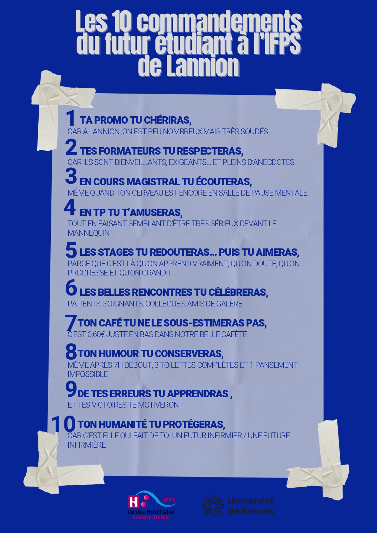 Bilan du semestre 1
