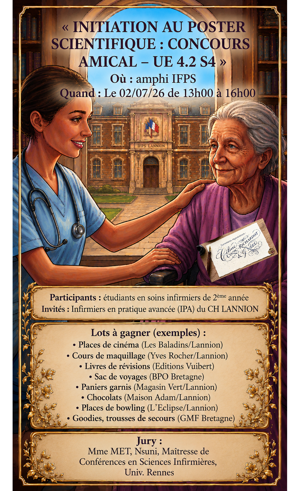 Initiation au poster scientifique : concours amical – UE 4.2 S4